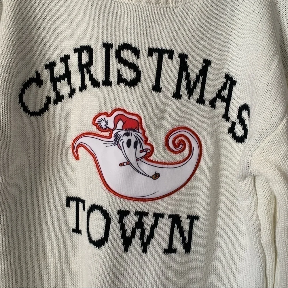 NWT. DISNEY Nightmare Before Christmas Girls’ Zero ChristmasSweater